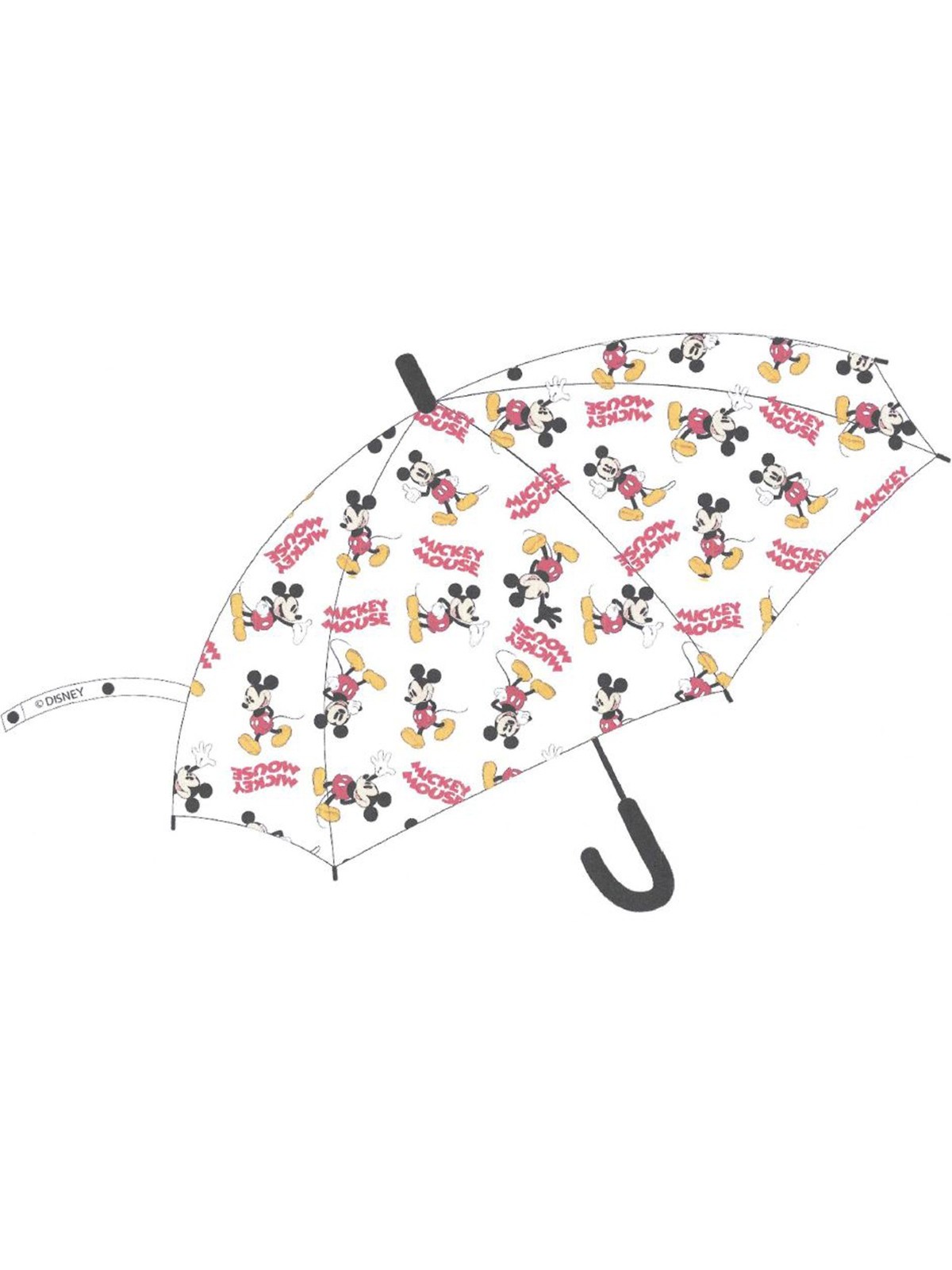 Parapluie Mickey 69.5 cm