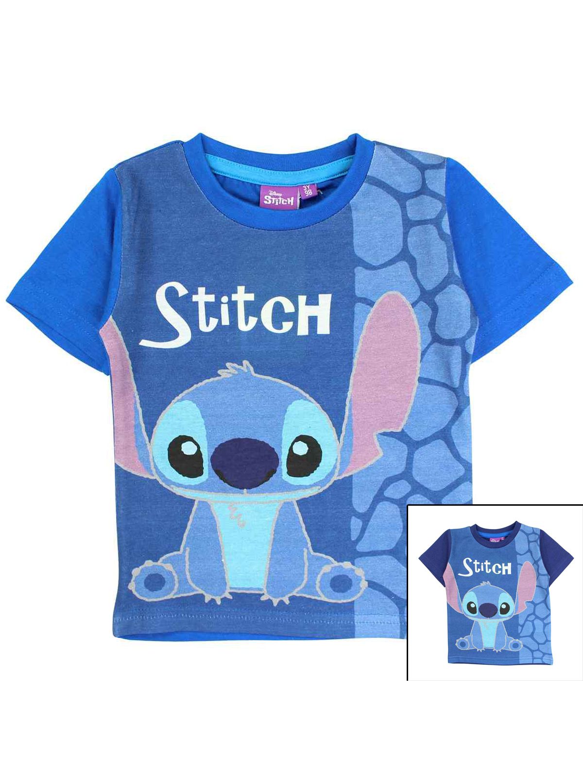 Lilo & Stitch Bleu - Vêtements T-shirts manches longues Enfant 19,40 €
