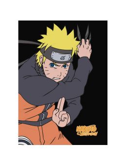 Plaid Polaire Naruto