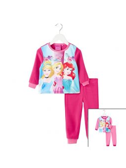 Prinzessinnen-Pyjama aus Fleece