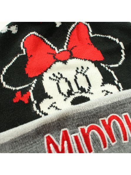 Minnie-Mütze mit Pompon
