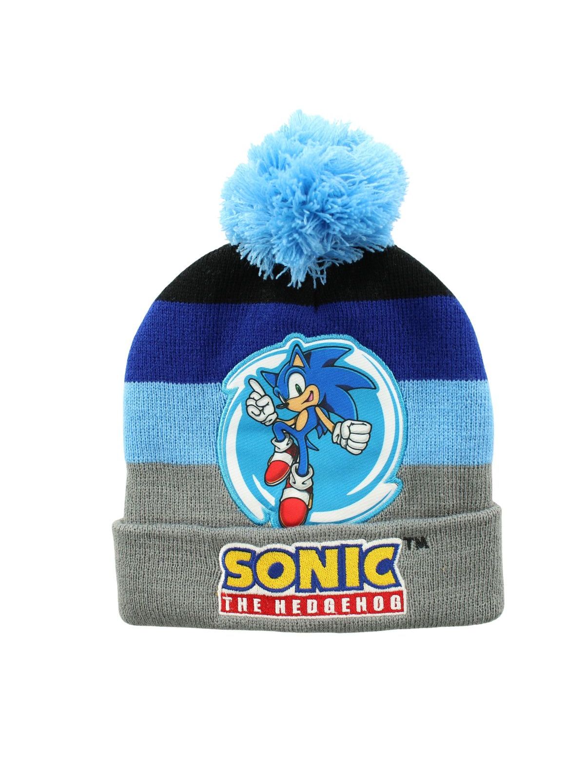 Bonnet avec pompon Sonic