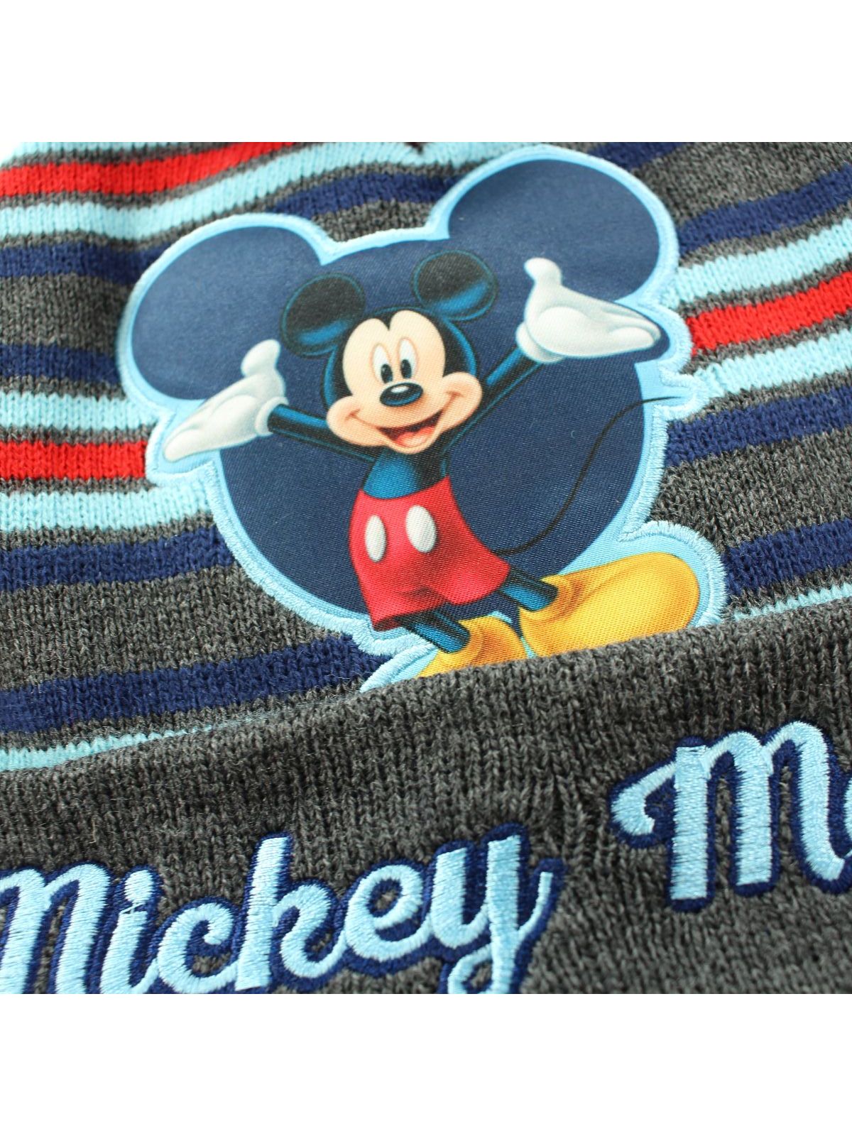 Bonnet avec pompon Mickey