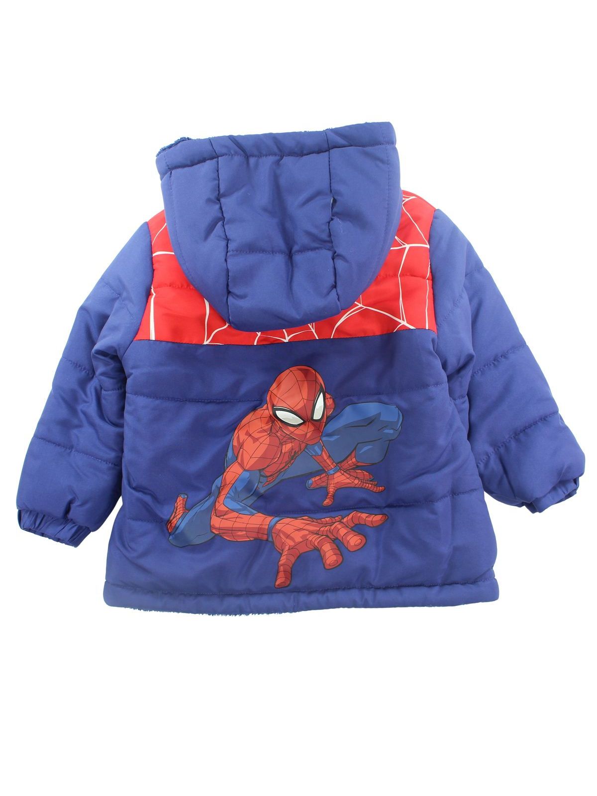 Spiderman hooded parka
