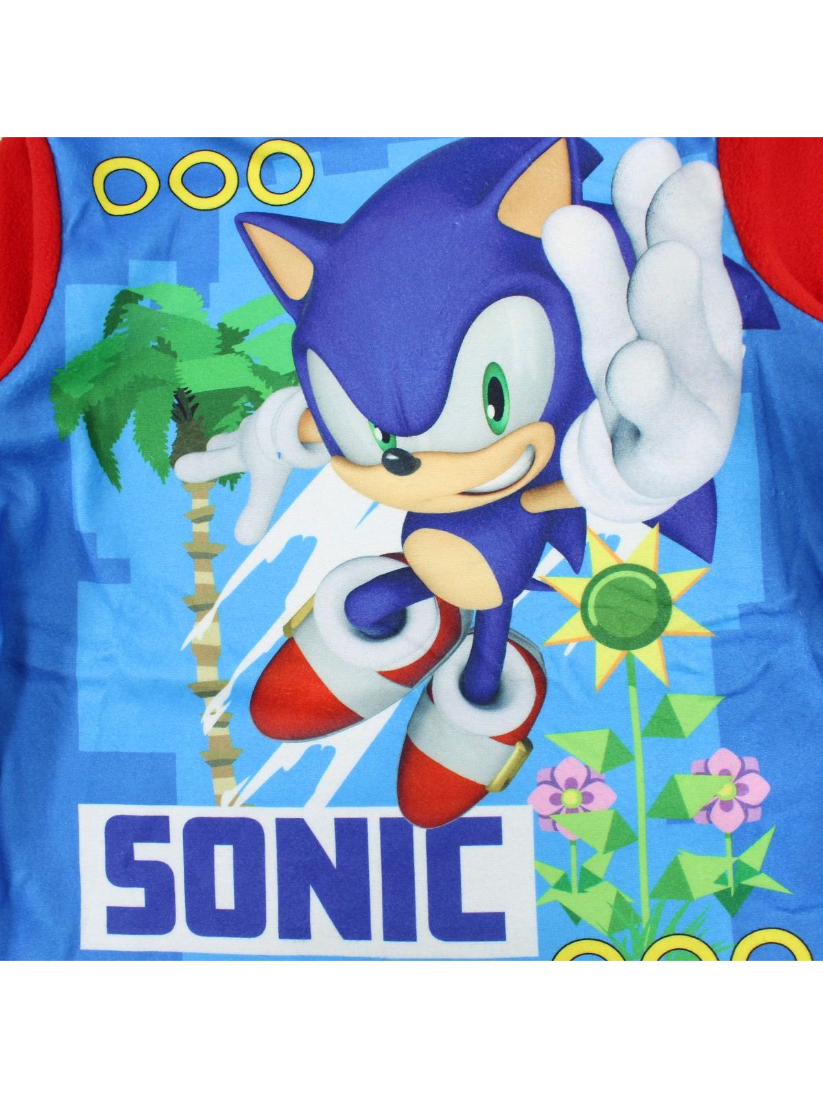 Sonic fleece pajamas