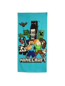 Minecraft towel.