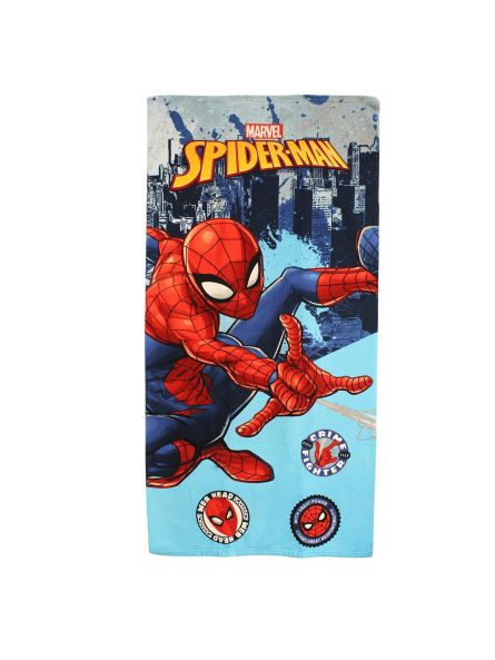 Serviette polyester spiderman.