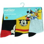 Lot de 3 paires de chaussettes Mickey 
