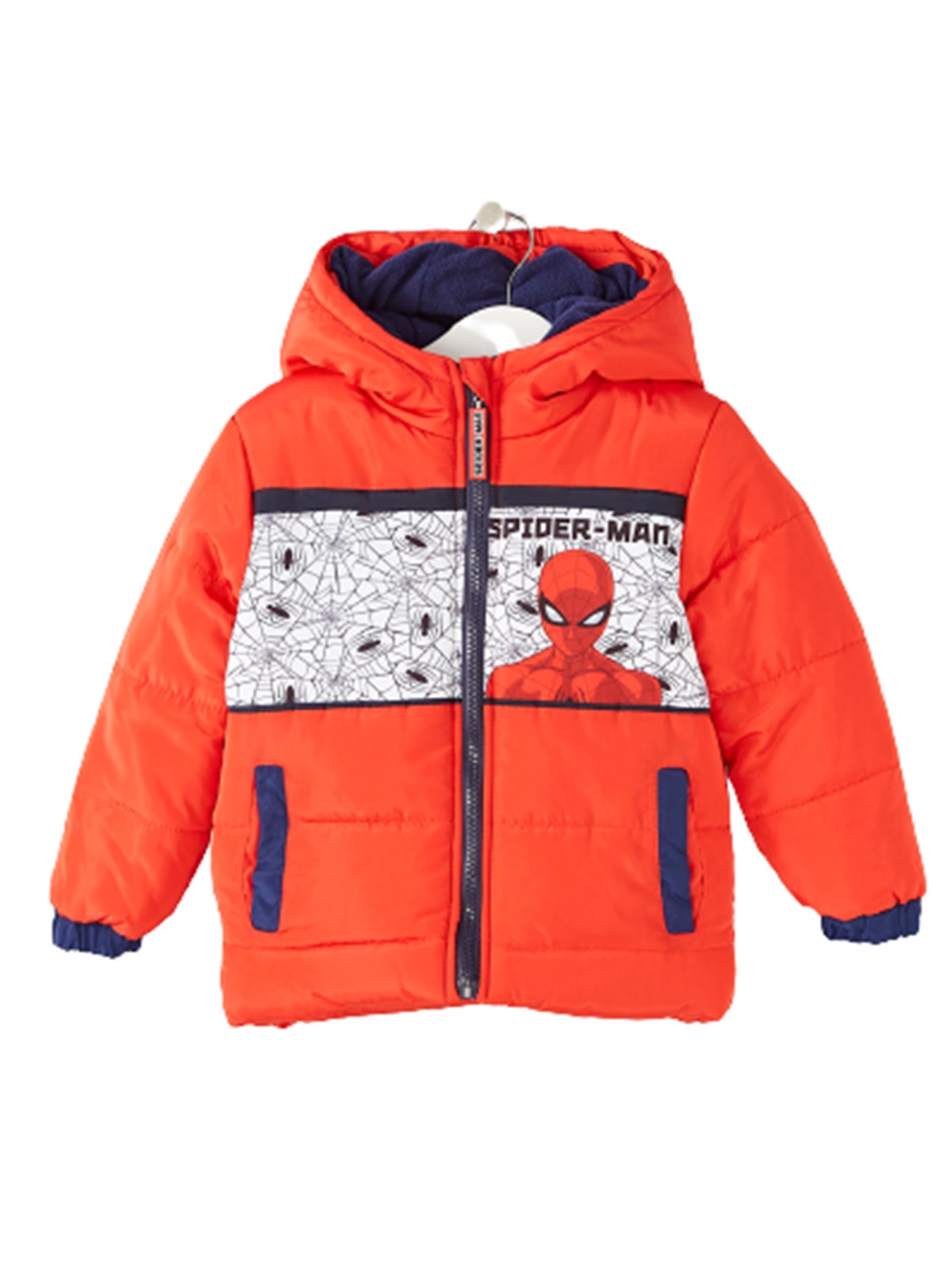 Spiderman Parka with a hood