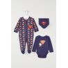 Eleven Paris Superman Clothing of 3 pieces