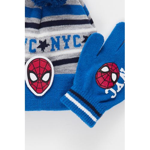 Spiderman Beretto con scaldacollo e guanti