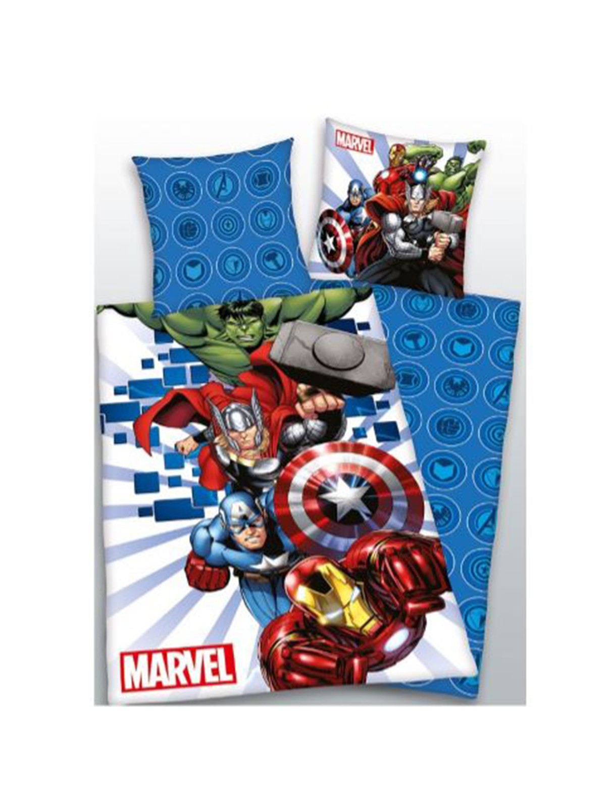 Avengers Fodera piumone e federe cuscino