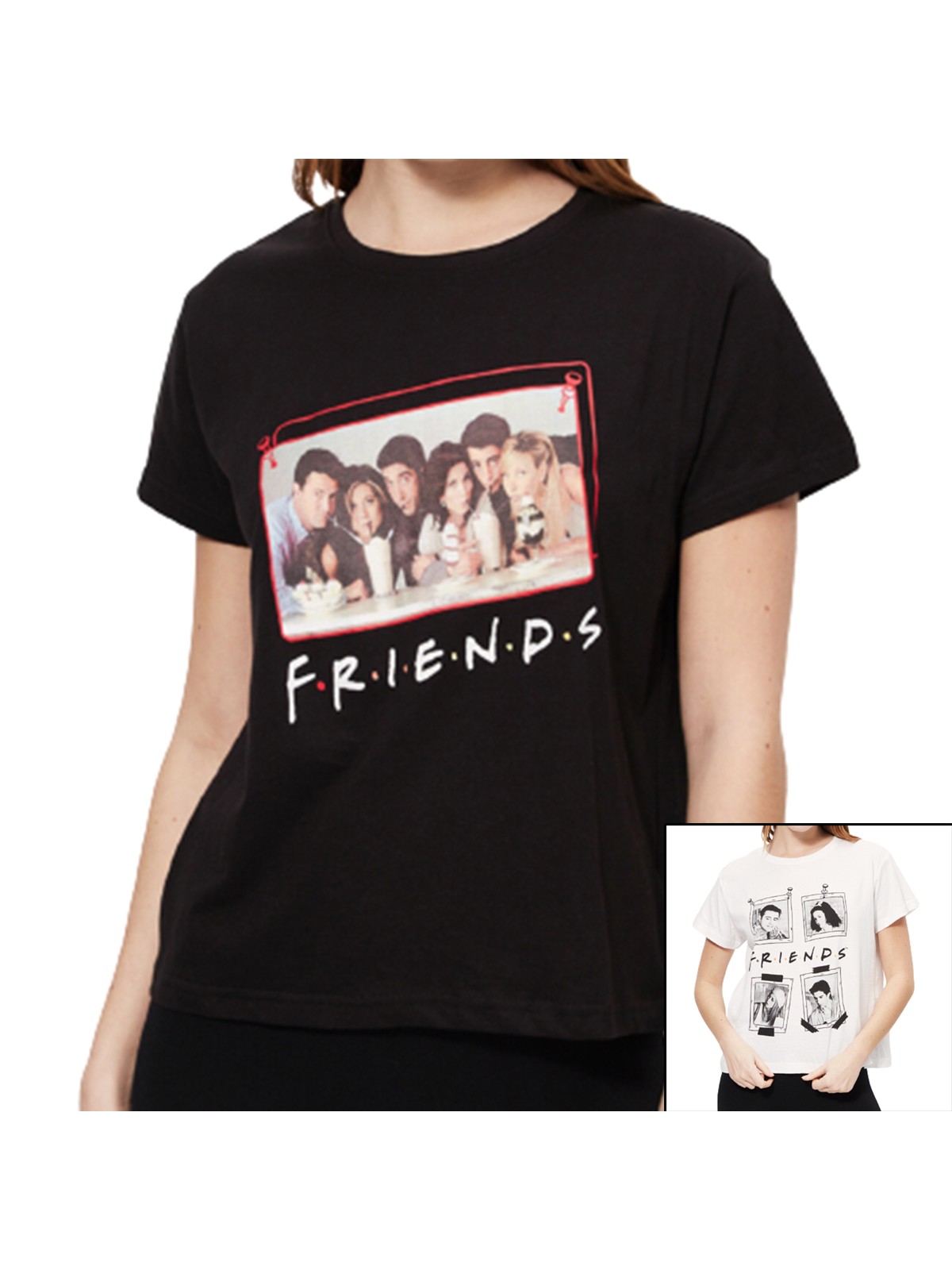Friends T-shirt korte mouwen Dames