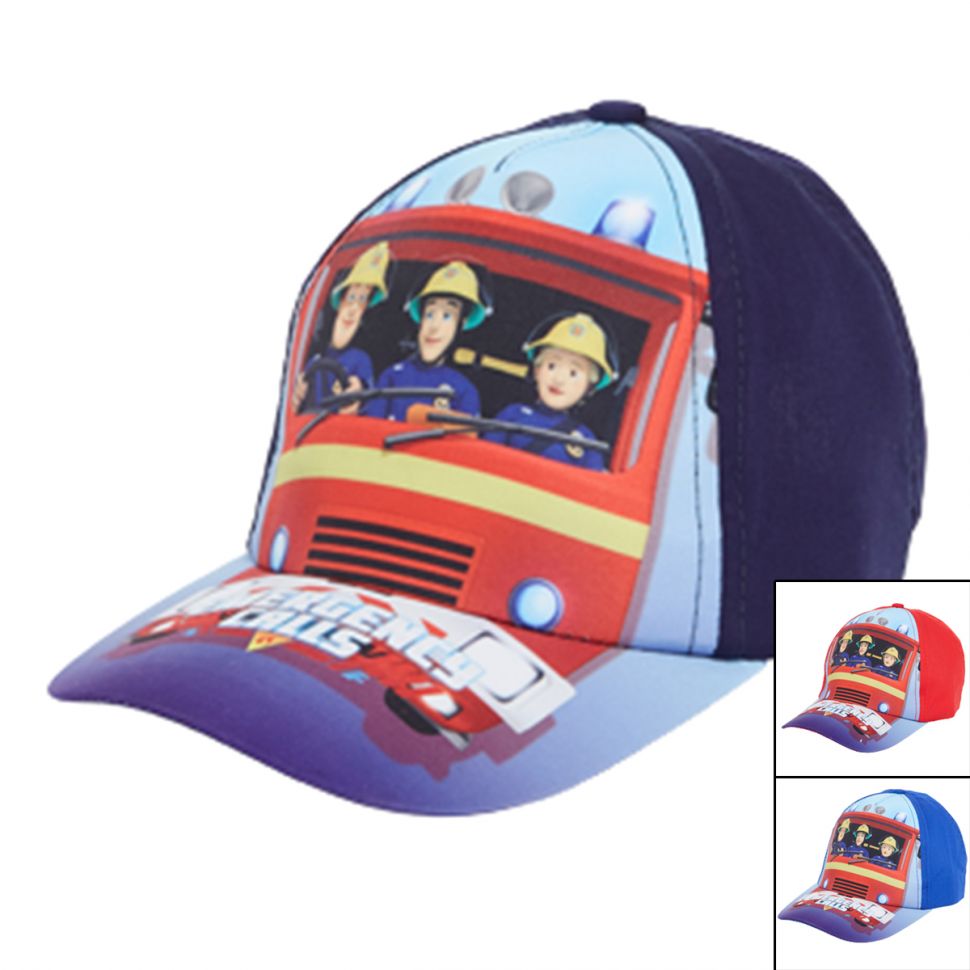 Fireman Sam Cap with visor