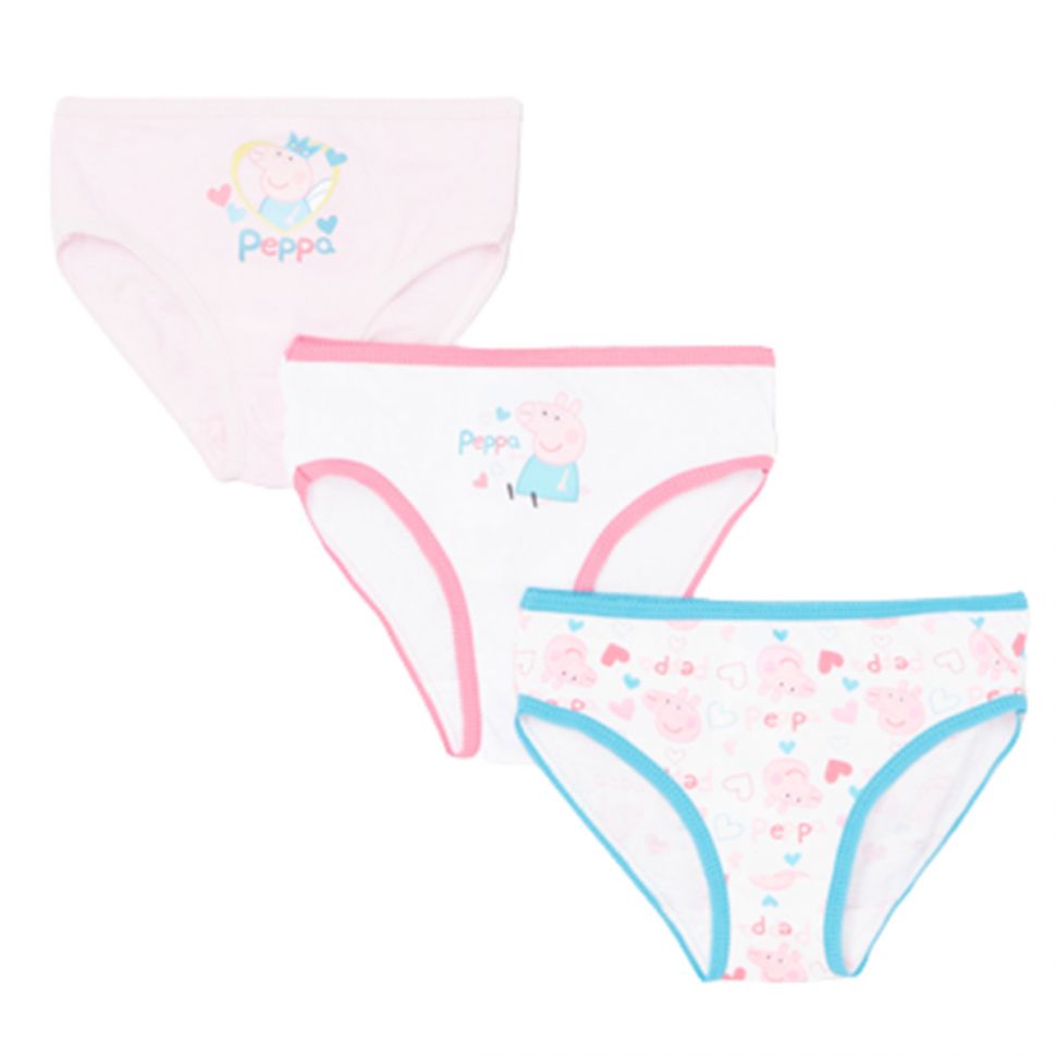 Peppa Pig Set mit 3 Slips
