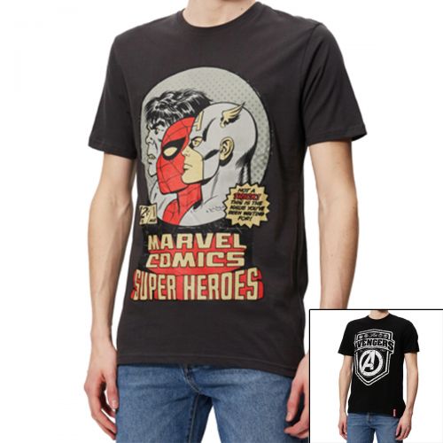 Avengers Camisetas con manga corta Hombre