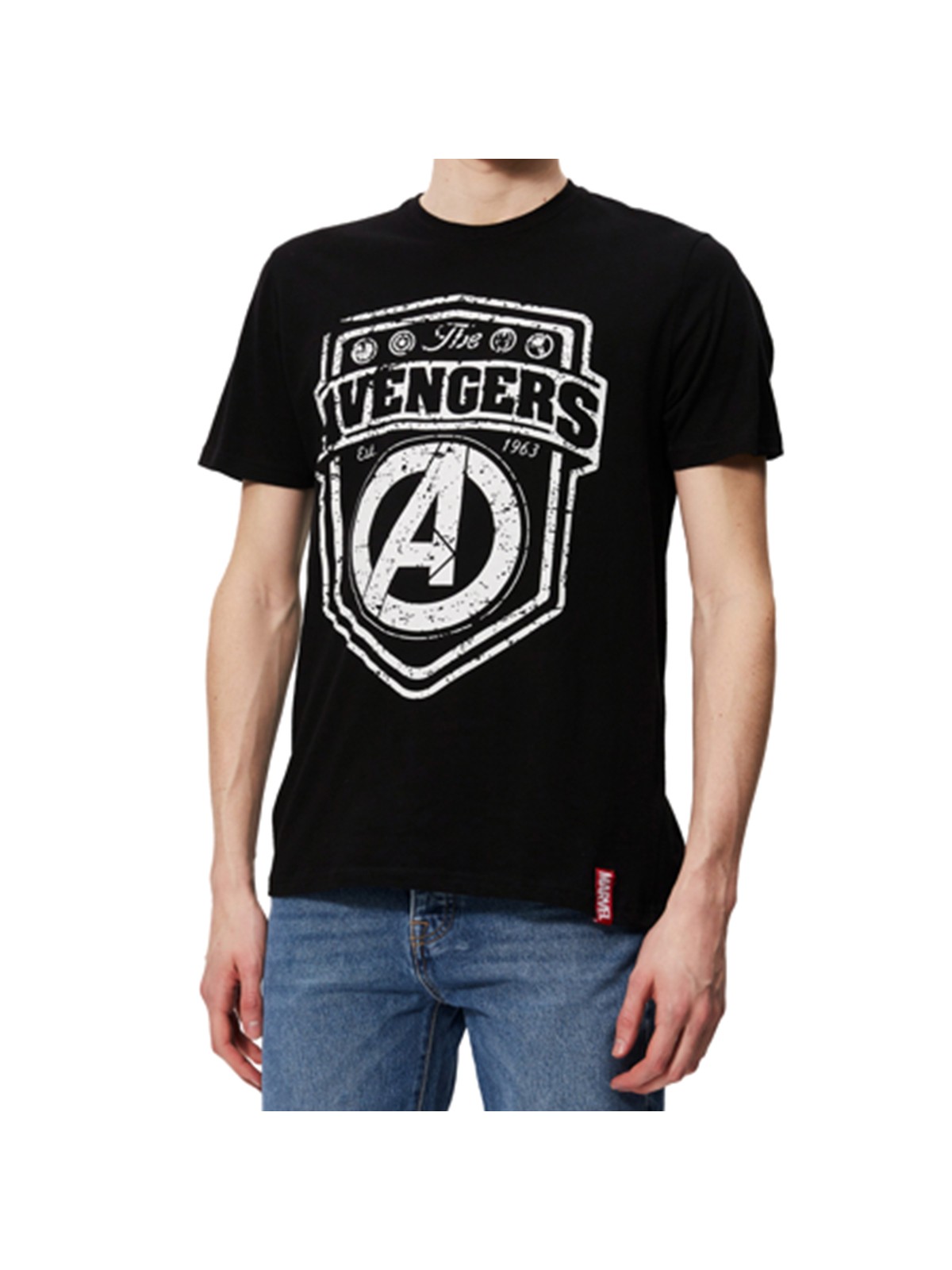 Avengers T-shirt korte mouwen Mens