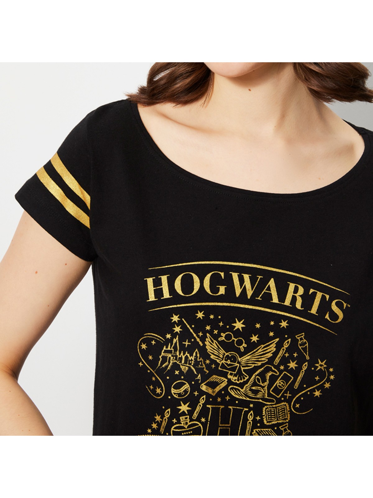 Harry Potter T-shirt korte mouwen Dames