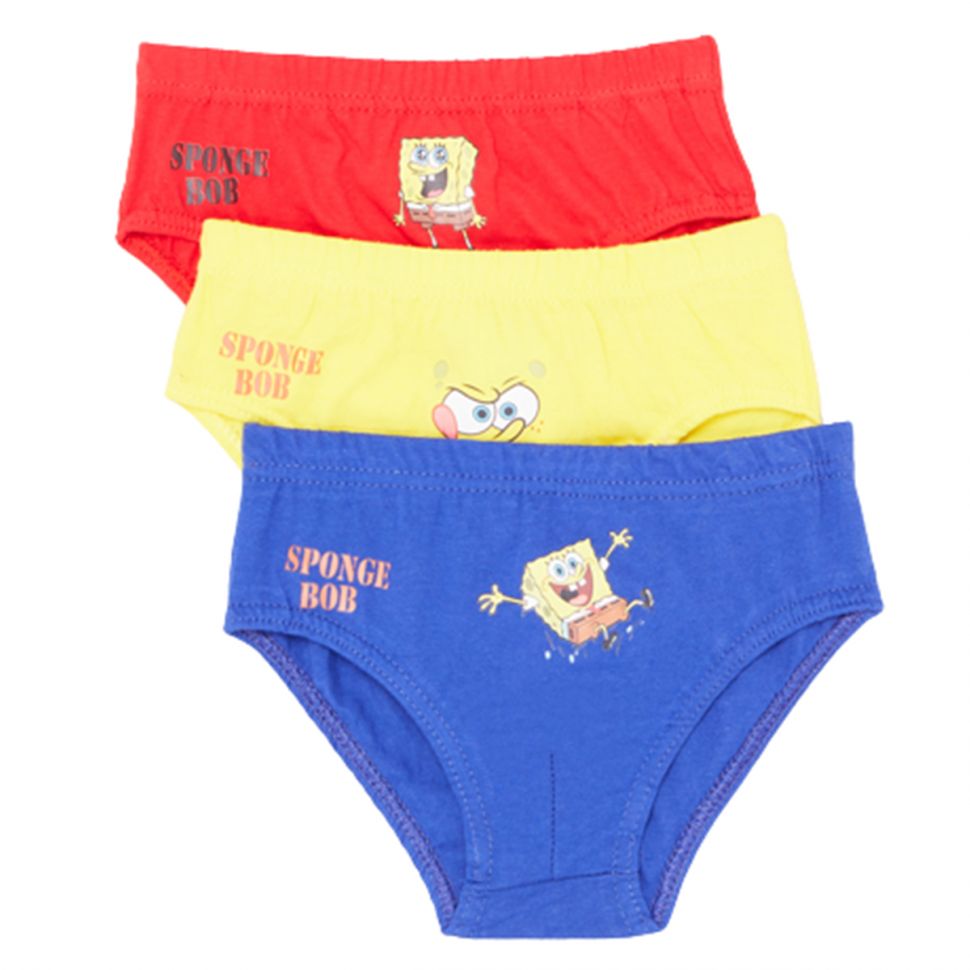Bob L'éponge Set mit 3 Slips 