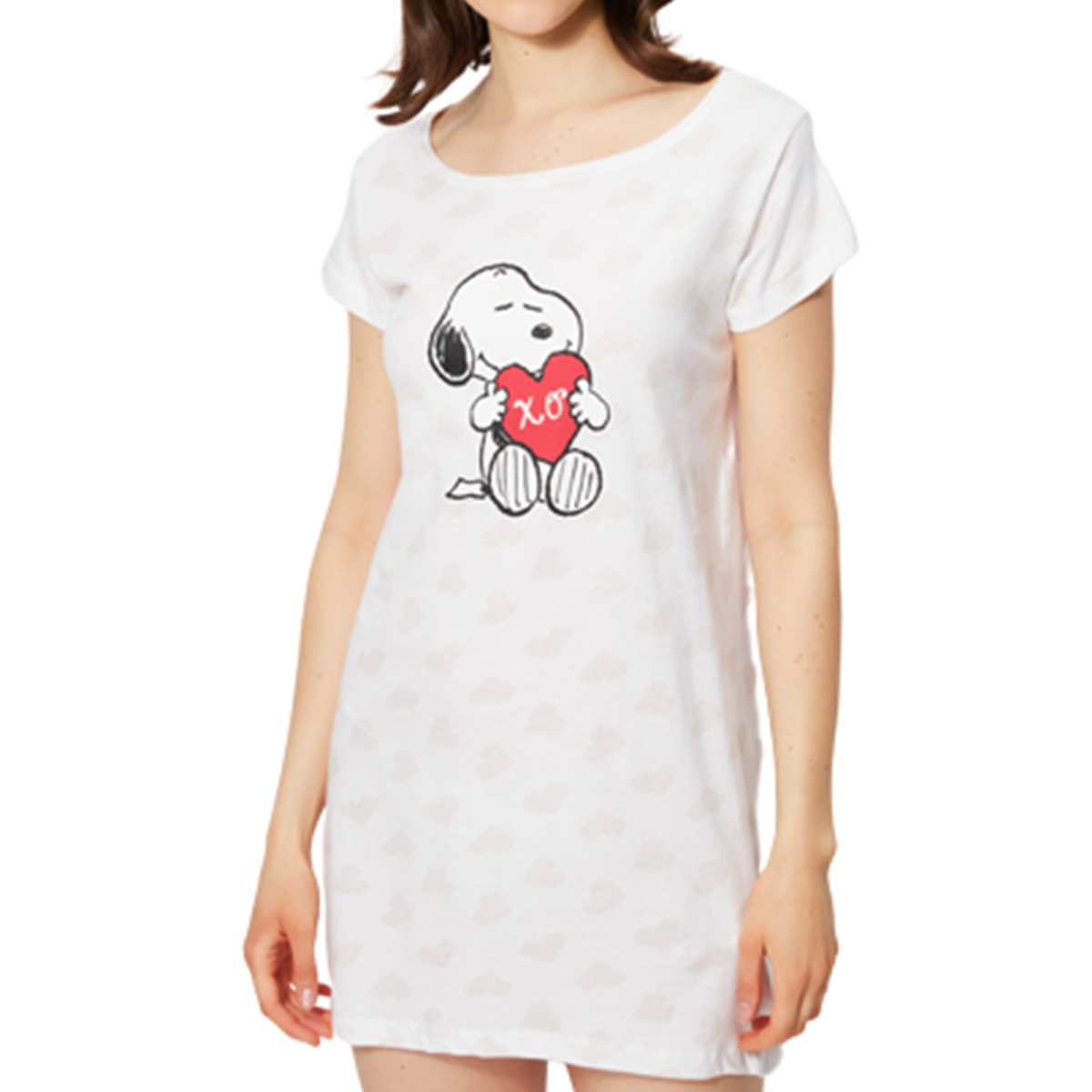 Snoopy T-shirt korte mouwen Dames