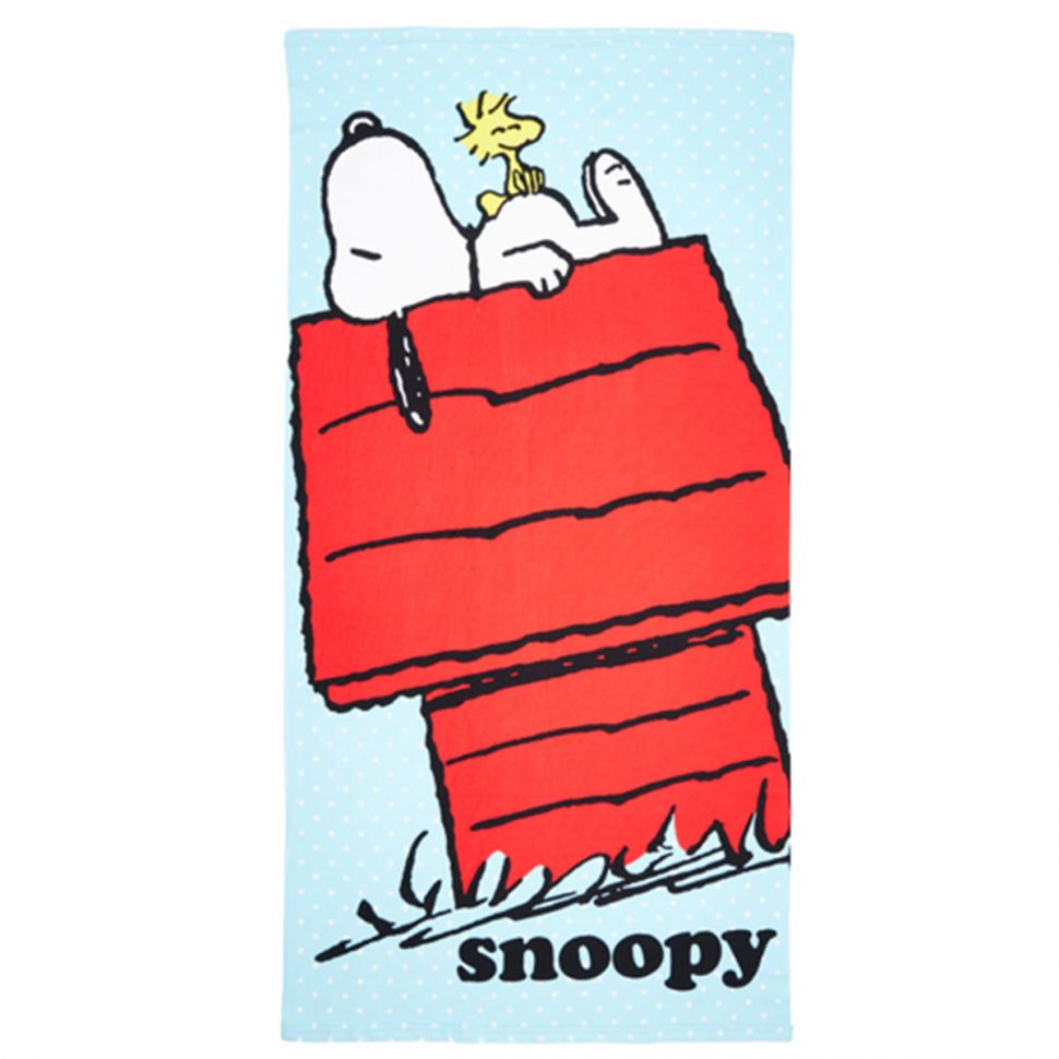 Serviette polyester Snoopy
