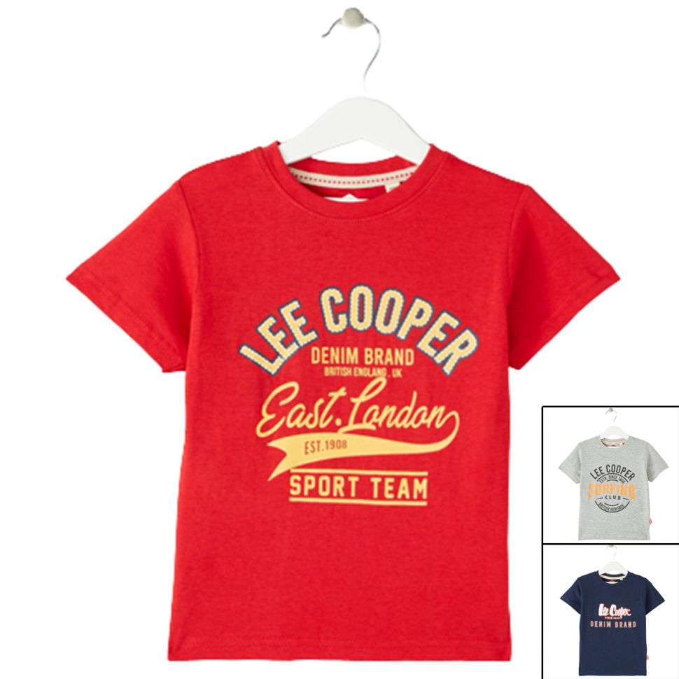 Lee Cooper cooles T-Shirt 104 116 128 140 152 164 Shirt kurzarm Kinder Junge 