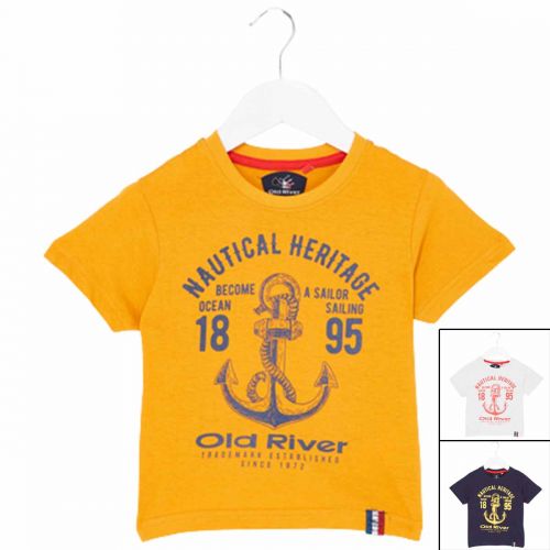 Old River Camisetas con manga corta
