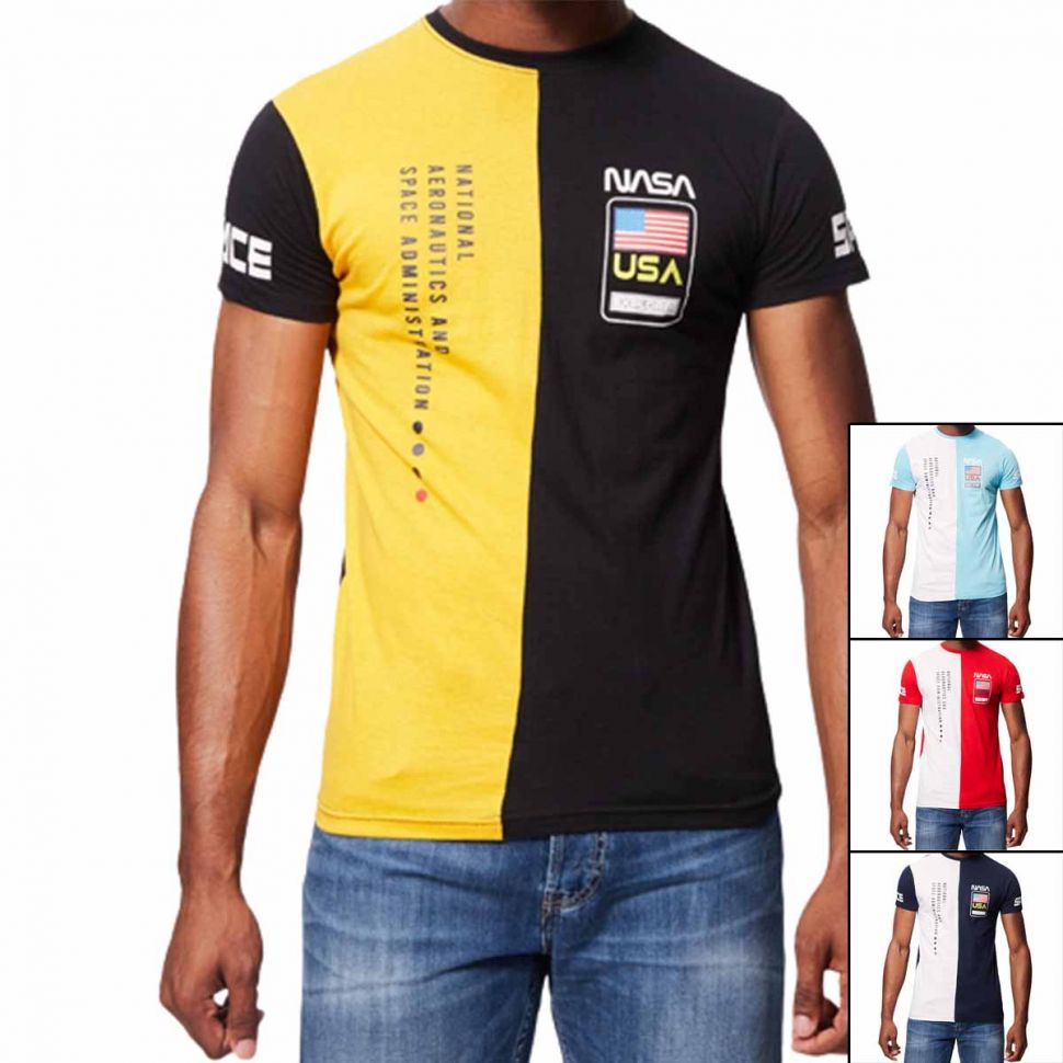 Nasa T-Shirts mit kurzen Ärmeln Mann Nasa T-Shirts mit kurzen Ärmeln Mann