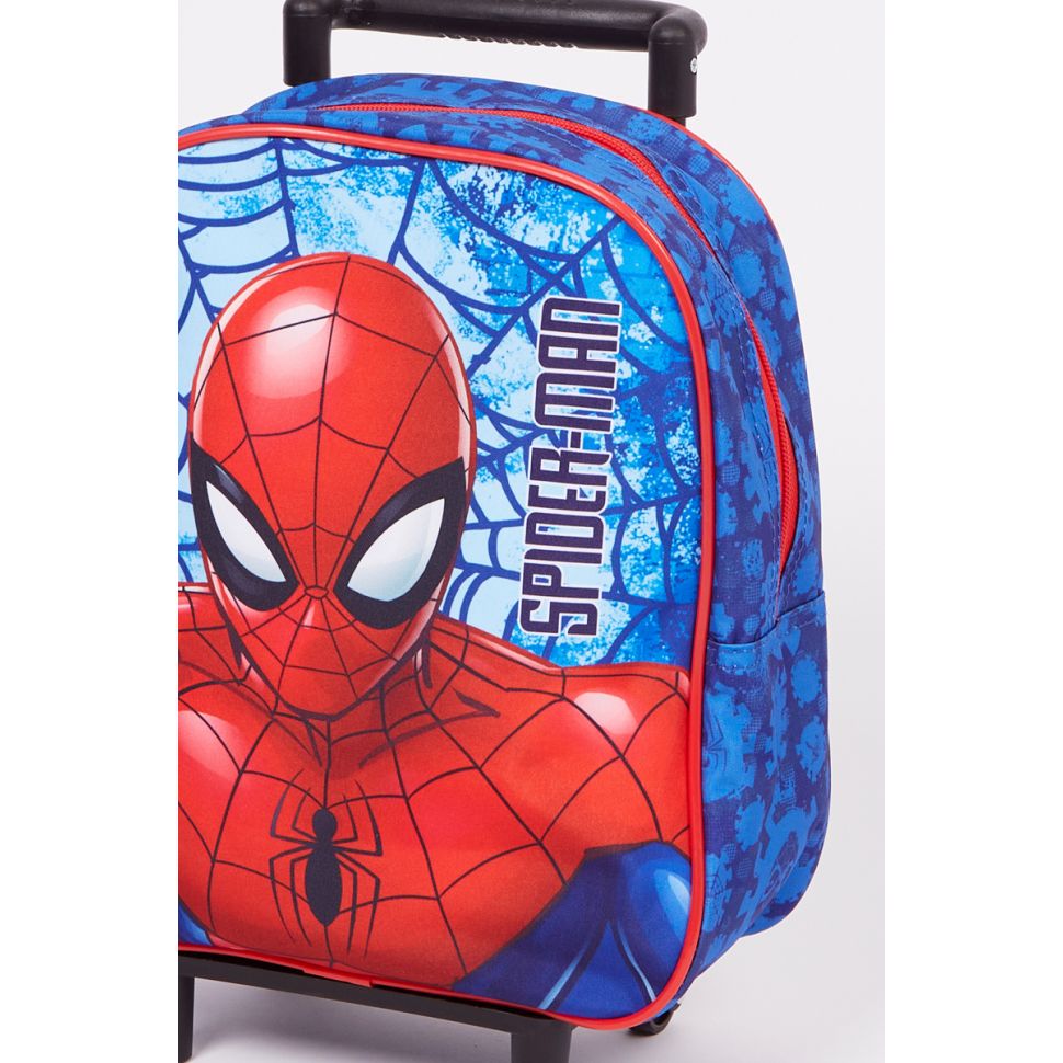 Spiderman Schultasche mit Rädern