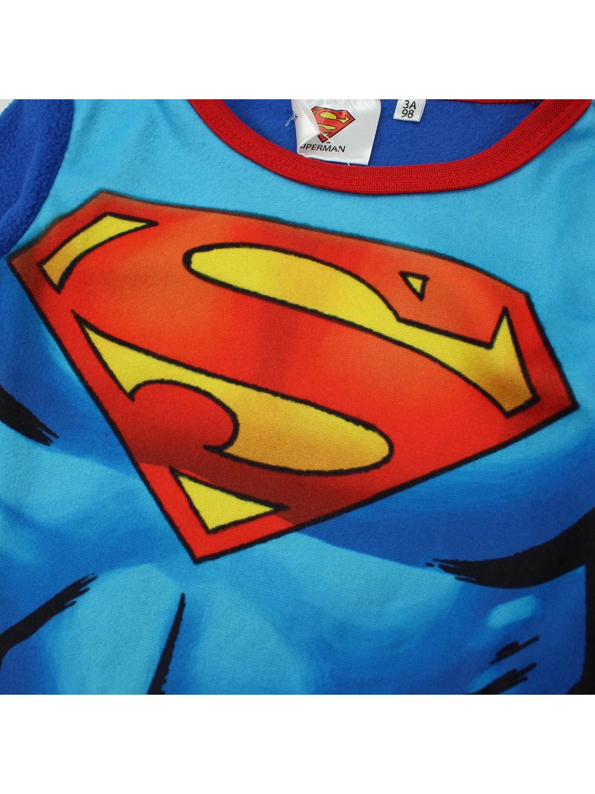Superman pijama de lana