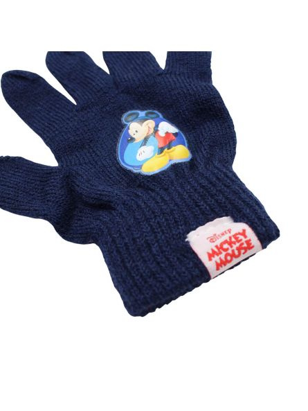 Mickey Gorro con cuello con guantes