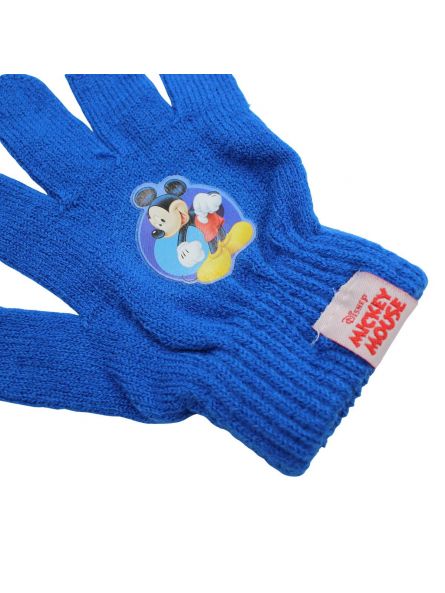 Mickey Gorro con cuello con guantes