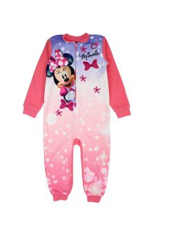 Minnie Fleece pajama jumpsuit