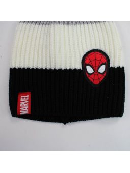 Spiderman Gorro con cuello con guantes