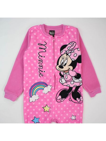 Minnie Pyjama-Overall aus Fleece