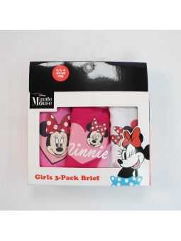 Minnie Pack de 3 calzoncillos