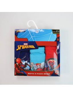 Boite de 3 slips Spiderman 